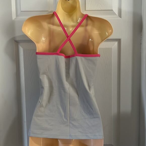 Disney Parks S Gray Mickey Print Tank Top NWT Strappy Summer Knit - Picture 3 of 8